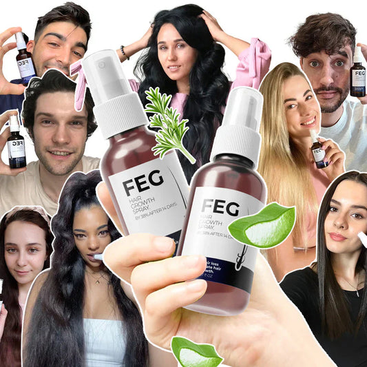 FEG Plus USA Hair Regrowth Spray – Targets Bald Spots, Boosts Thick Hair Growth | 50 ML